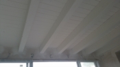 tetti in legno lamellare bianco
