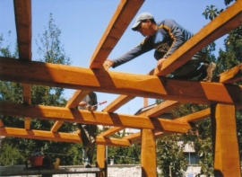 Realizzazione Tettoia